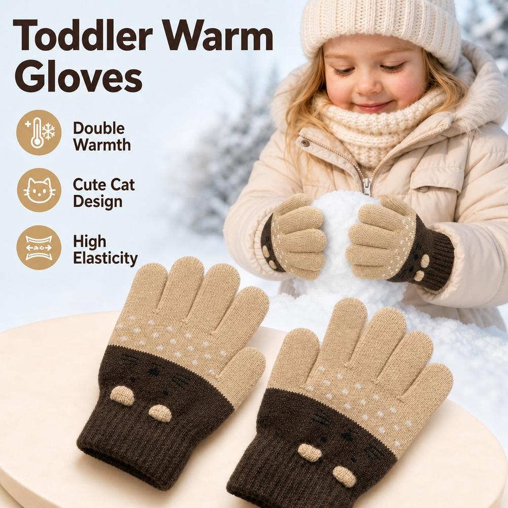 Çocuklar için Örgü Eldivenler, - Wool Glove Lined incelemesi ve fiyatı
